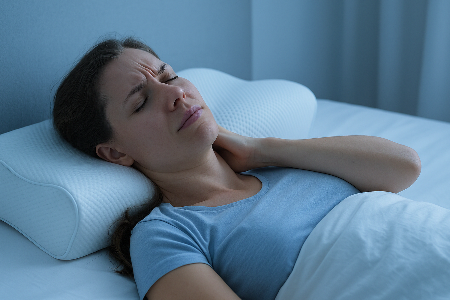 Болки във врата след сън: причини и решения